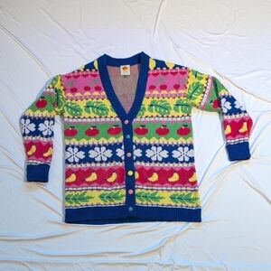 FARM Rio Colorful Patterned Cardigan